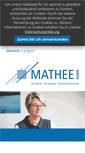 Mobile Screenshot of mathee.com